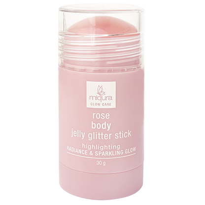 Miqura Body Jelly Glitter Stick - Rose