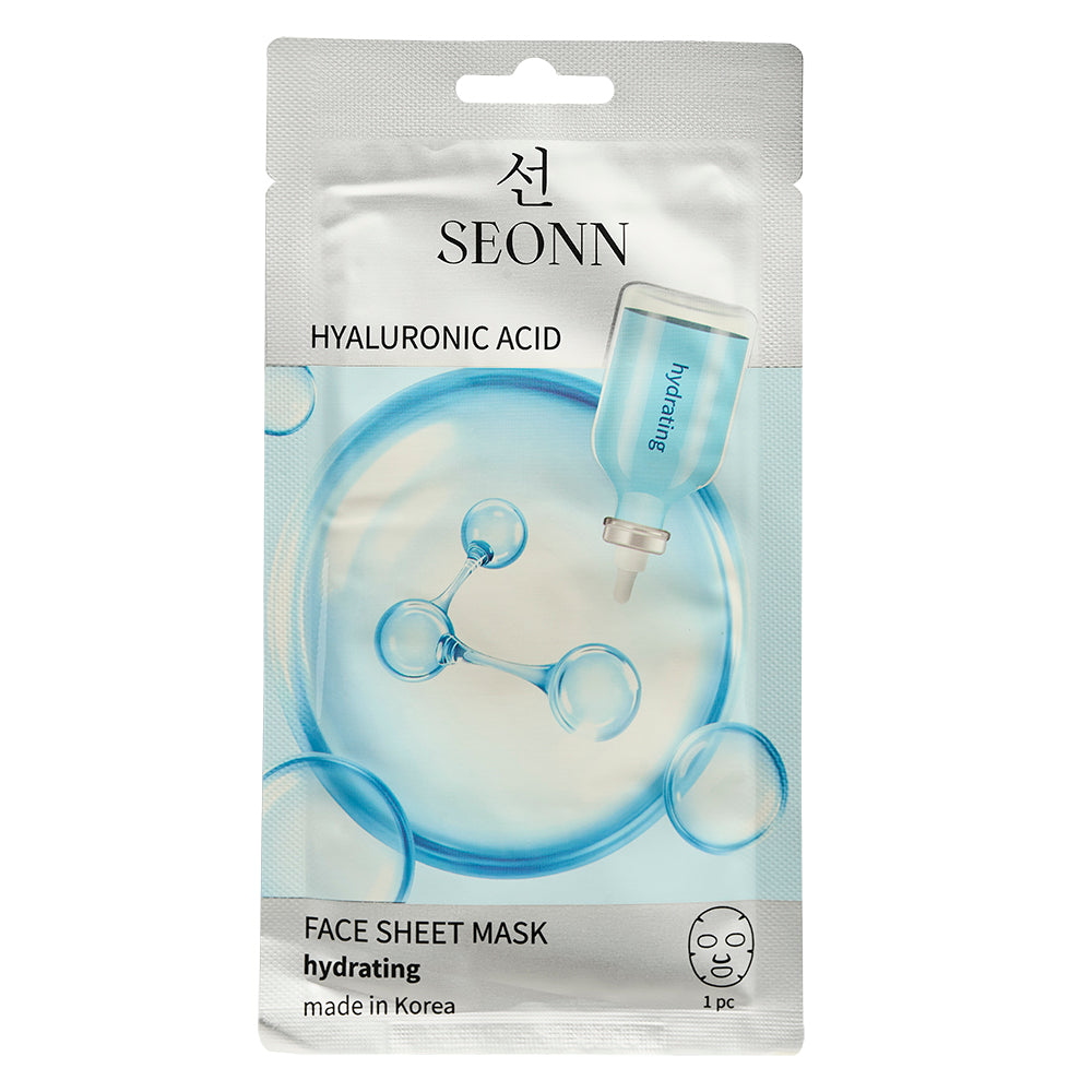 SEONN - Face Sheet Mask - Hyaluronic Acid - 1 pc