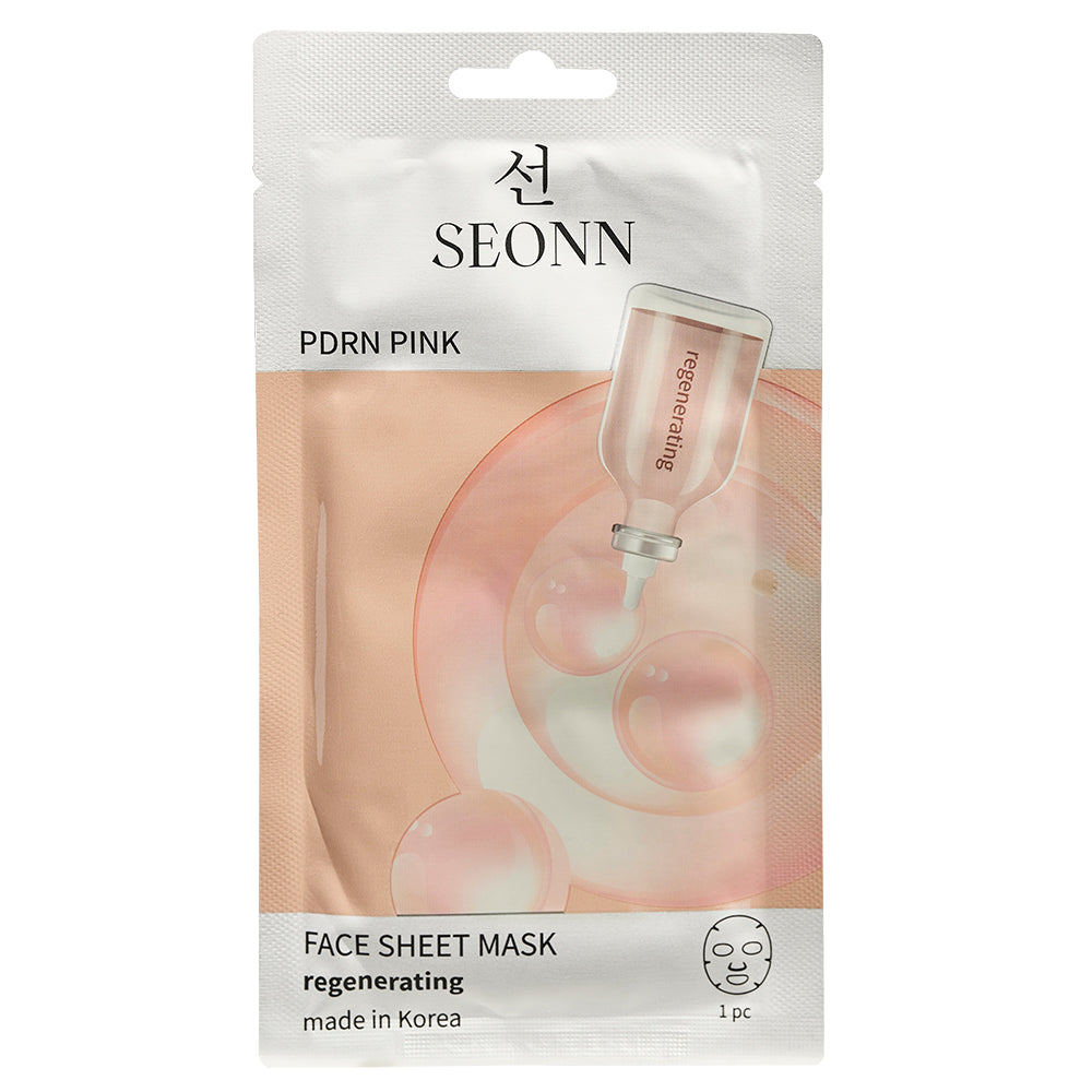 SEONN - Face Sheet Mask - PDRN Pink - 1 pc