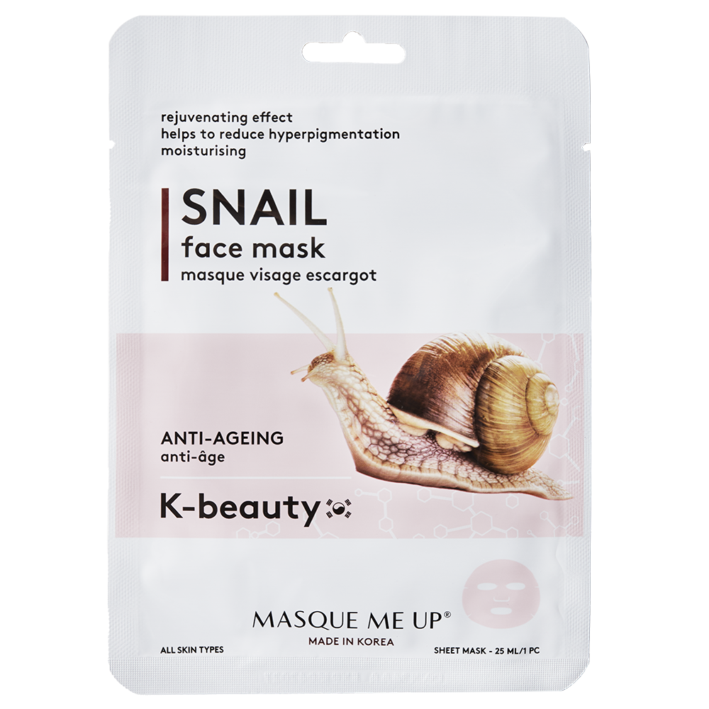 Masque Me Up Snail face mask