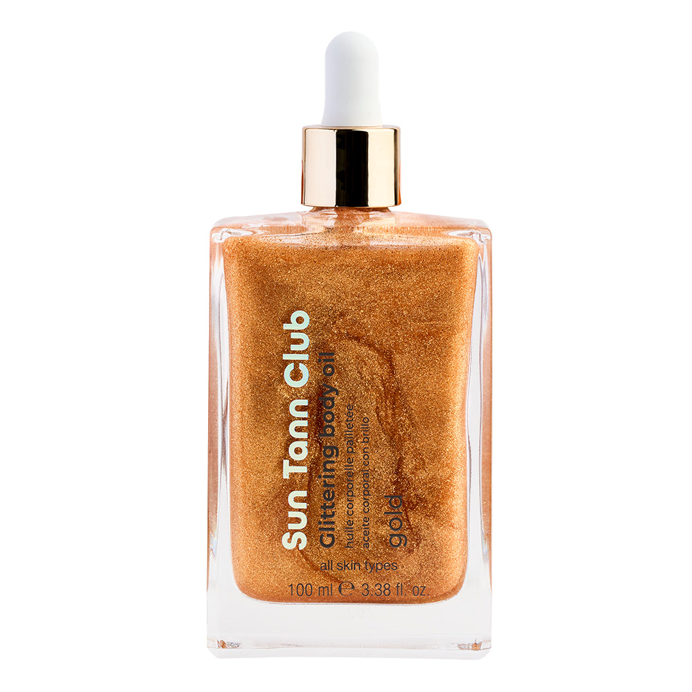 Glittering body oil - Gold - 100 ml