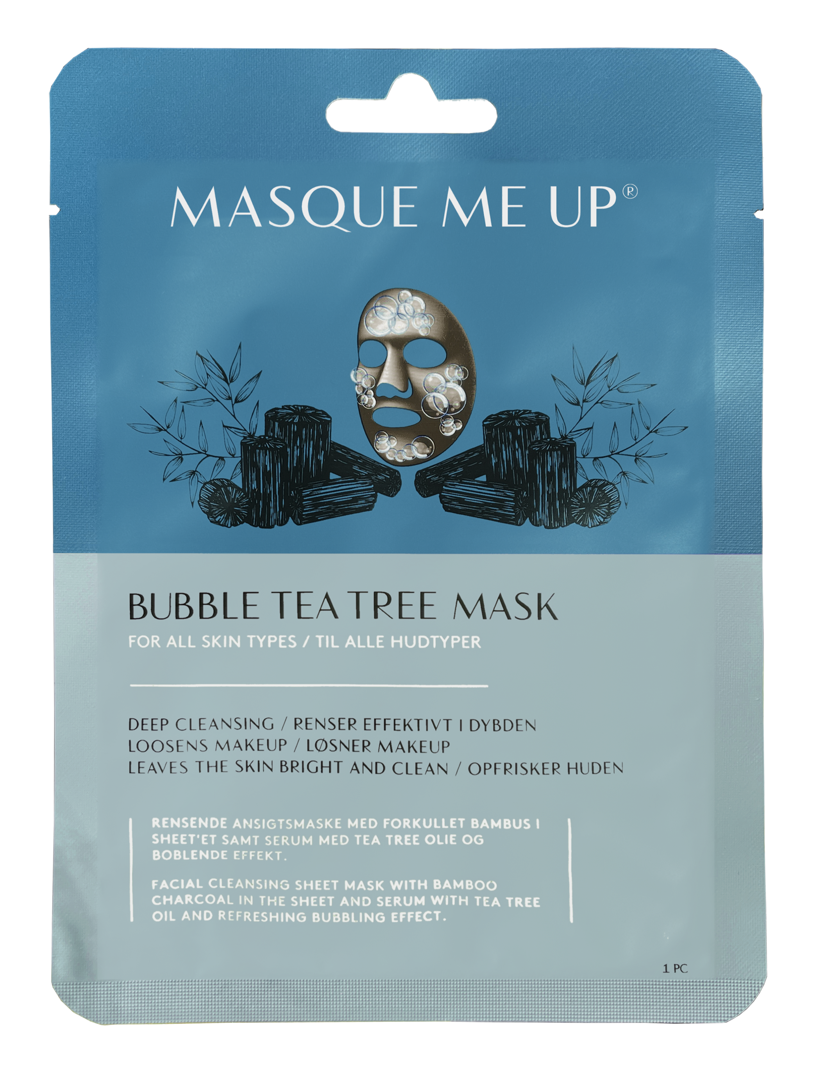 Bubble Tea Tree Face Mask