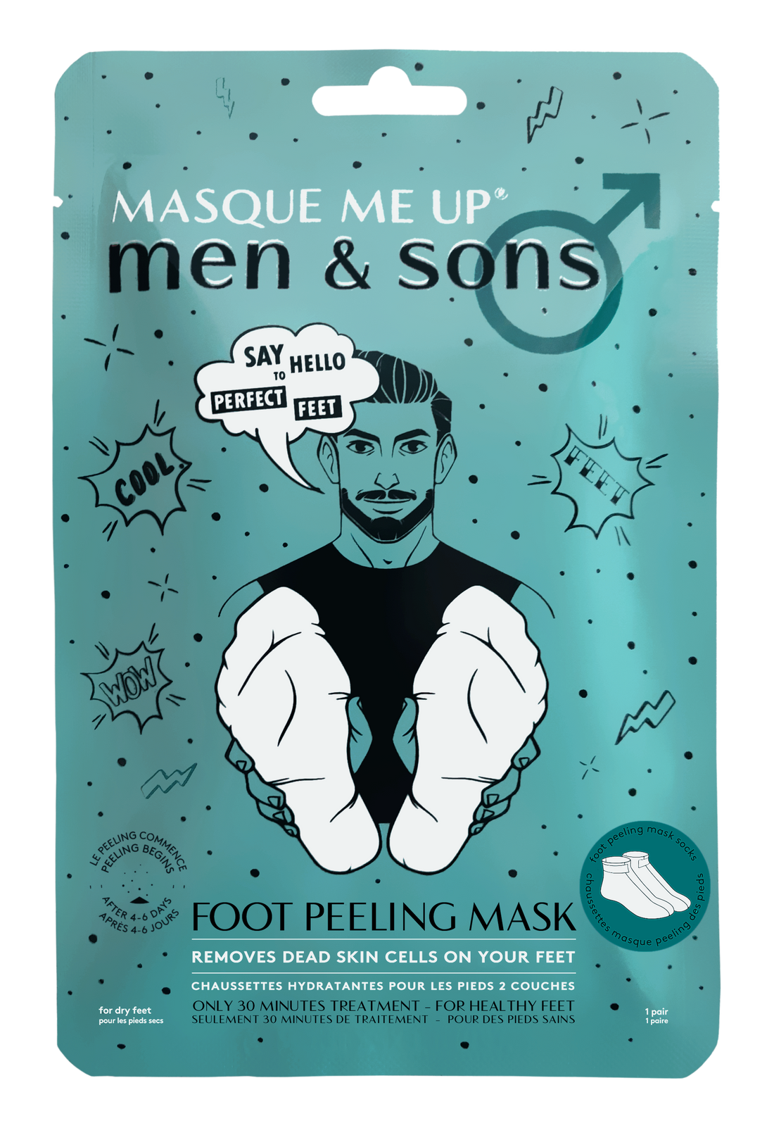 Men &amp; Sons Foot Peeling Mask