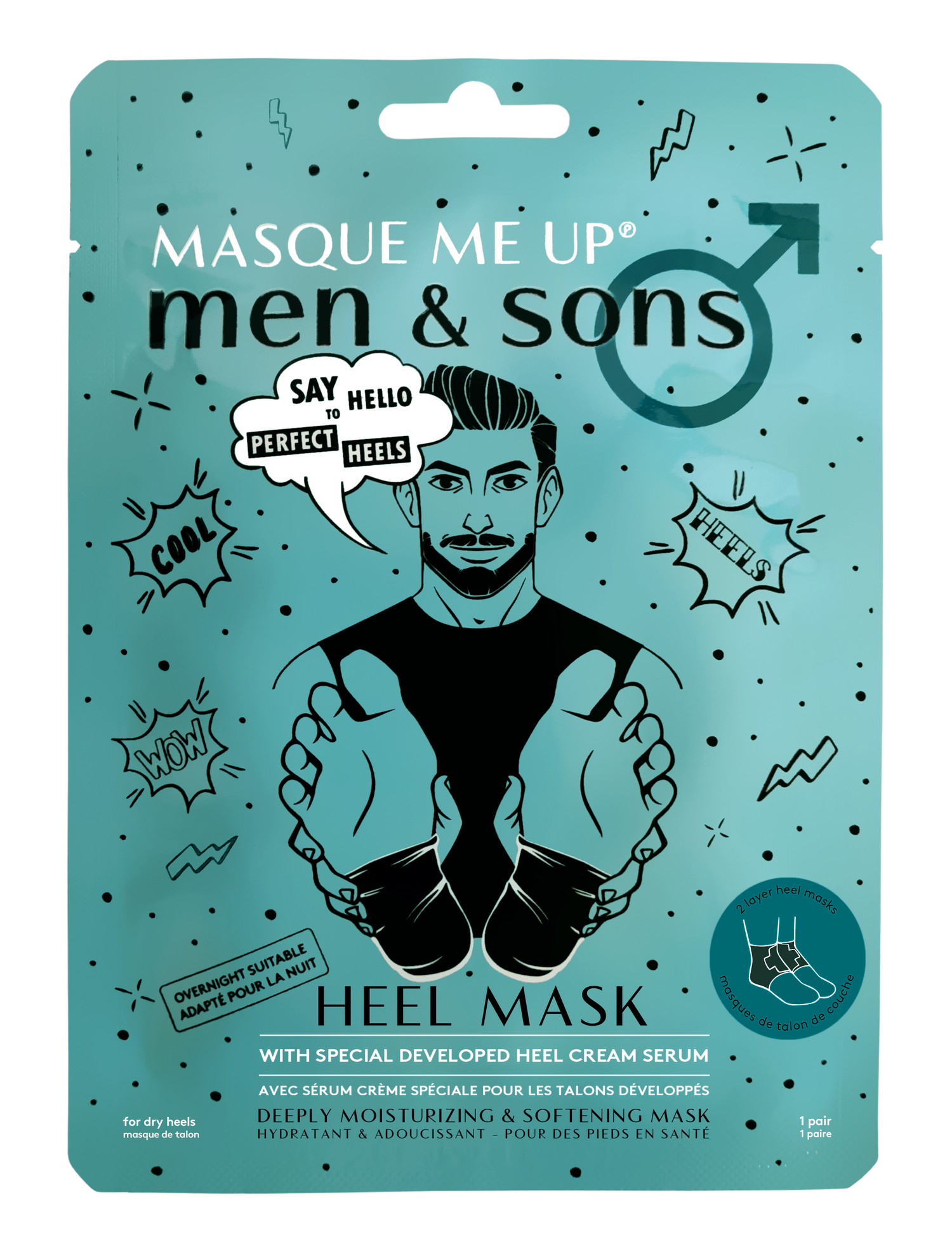 Men &amp; Sons Heel Mask