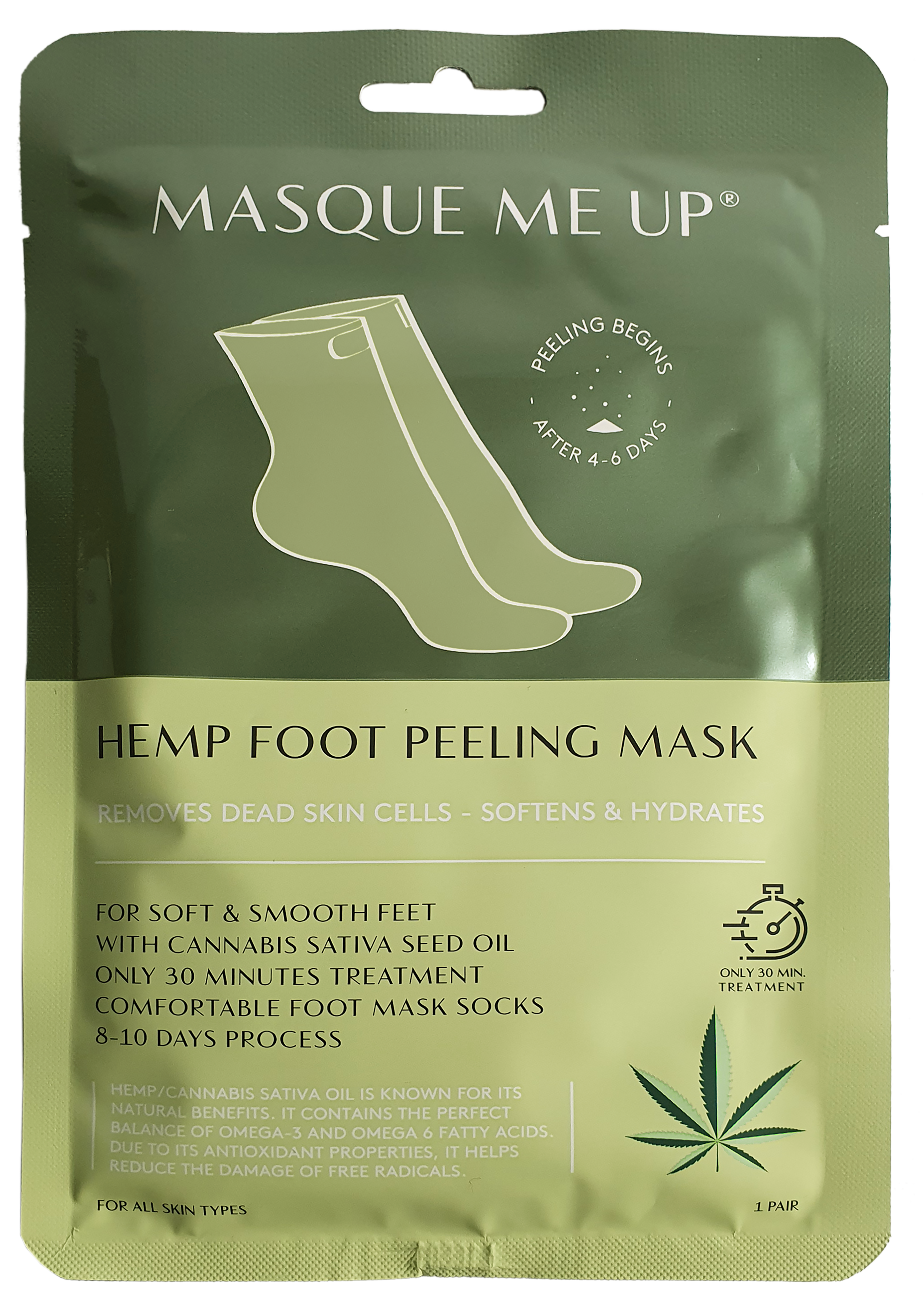 Hemp Foot Peeling Mask