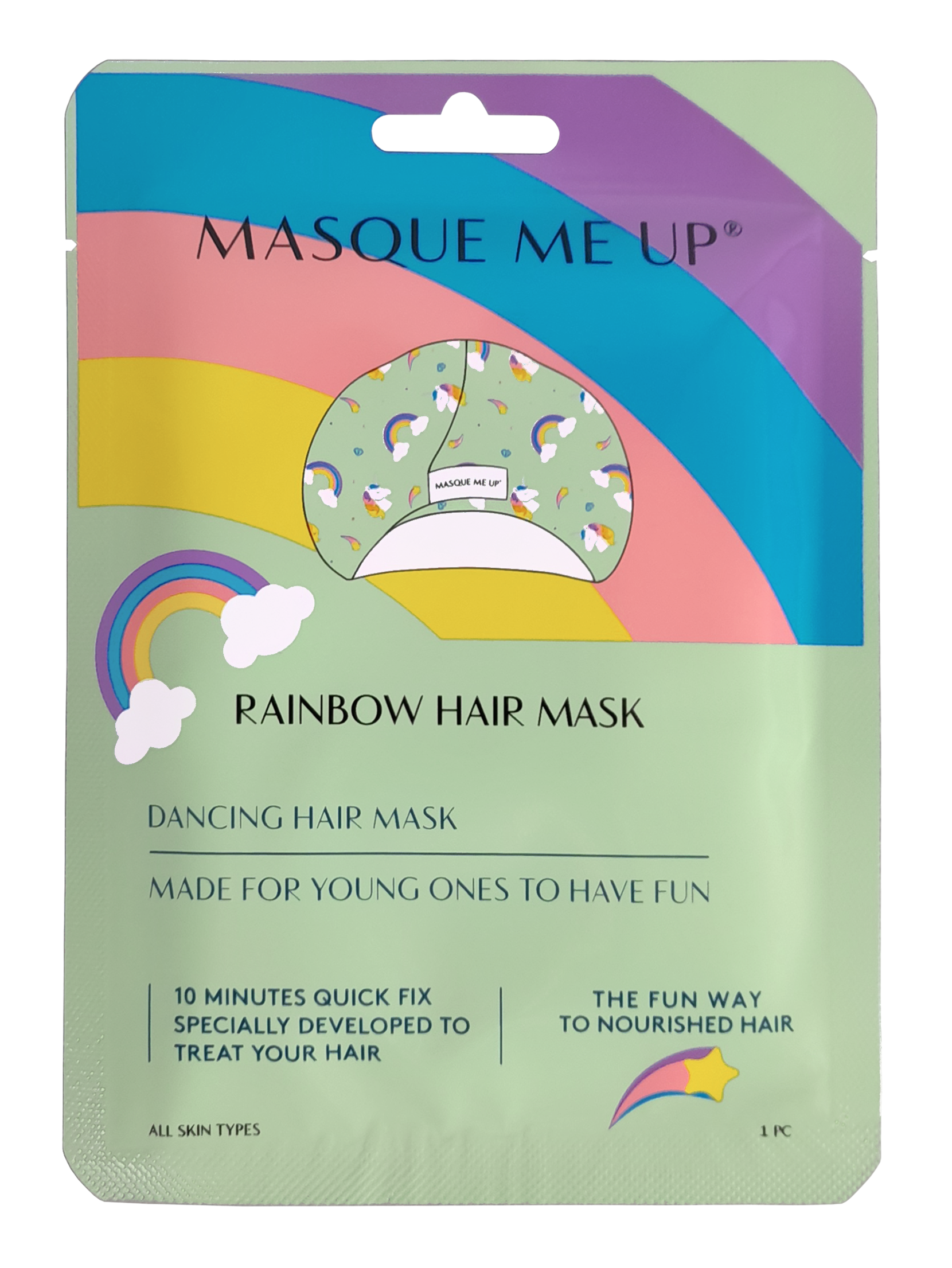 Rainbow Hair Mask