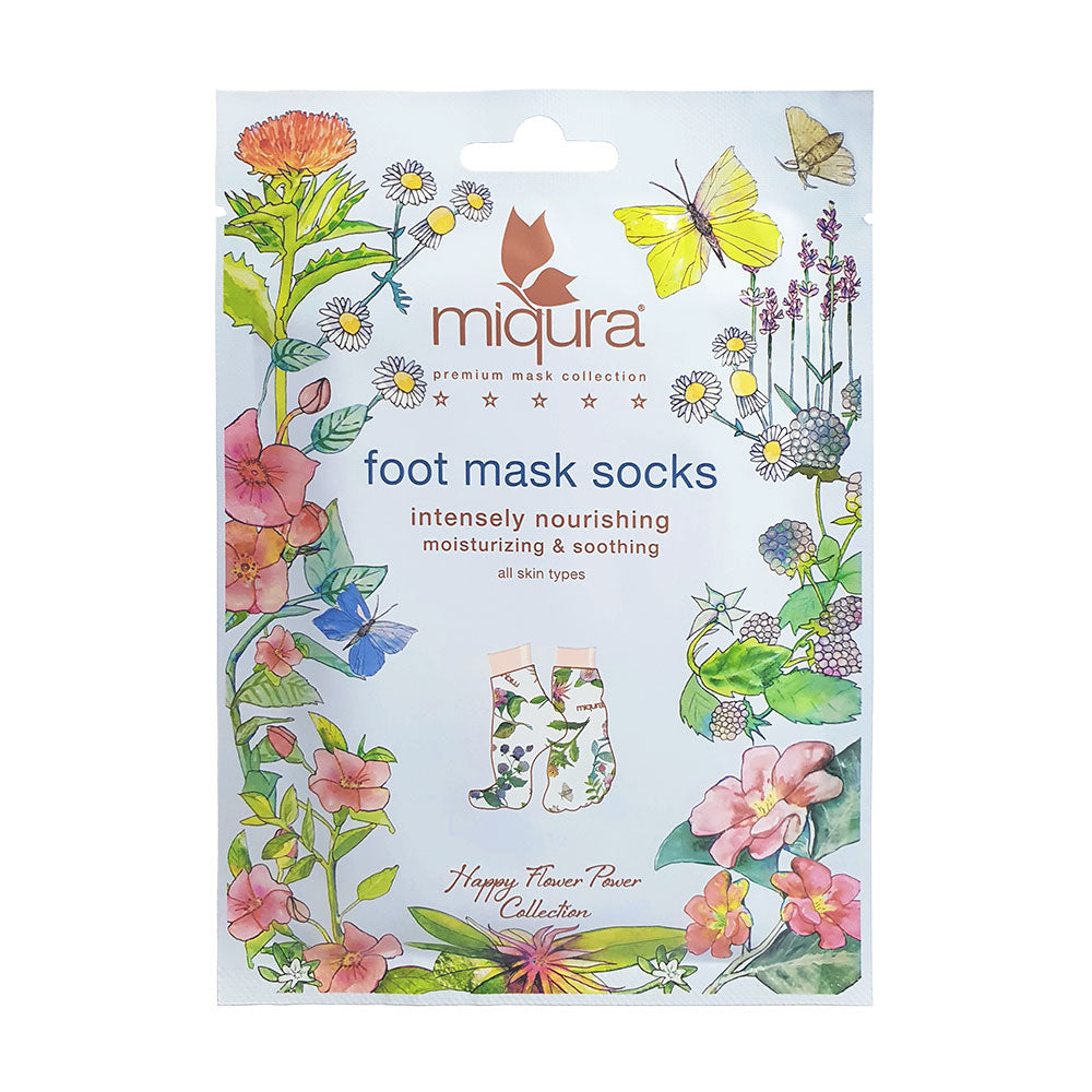 Flower Foot Mask